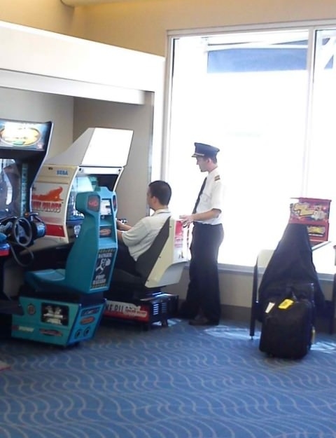 Pilot training in progress