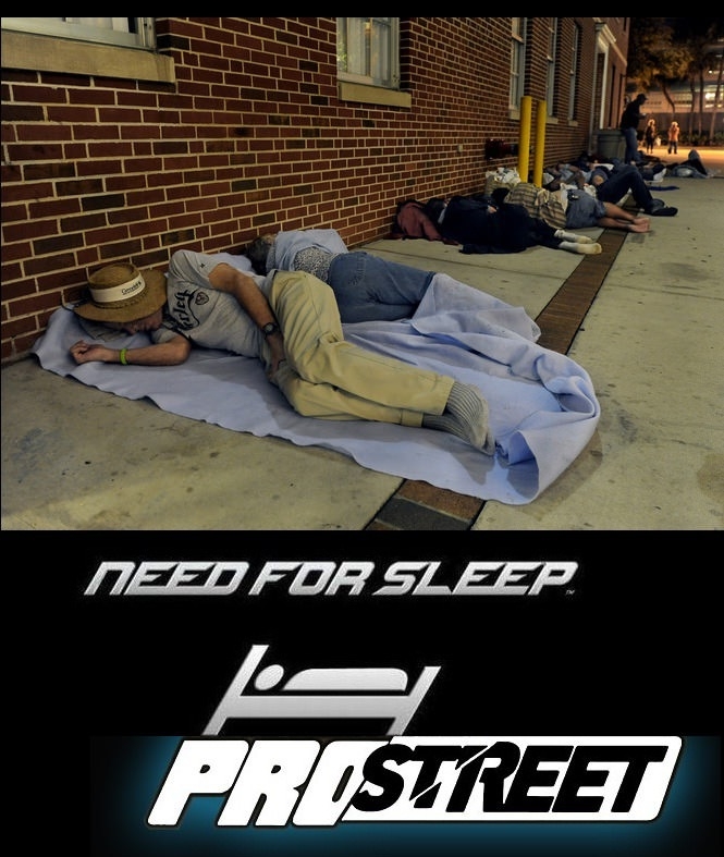 Need For Sleep Pro Street