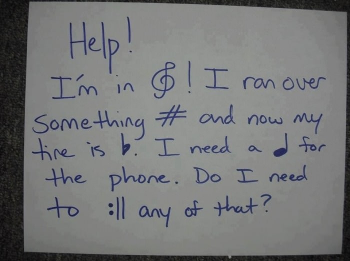 Help! I'm in Treble!