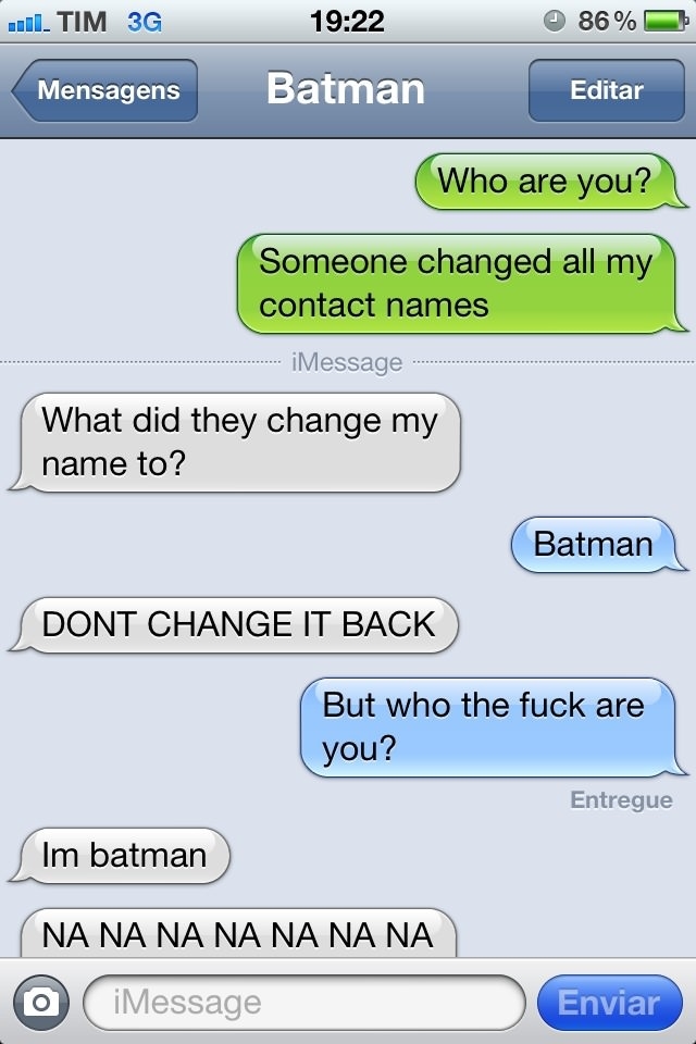 Still don't know who it is