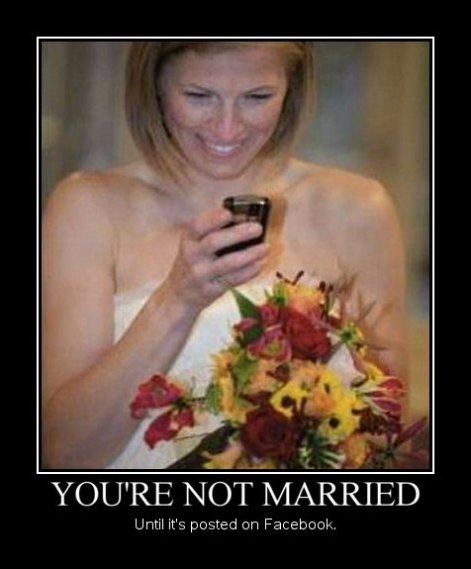 You're not married..