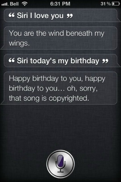 Wow Siri, really?