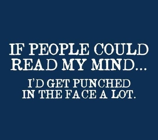 If people could read minds