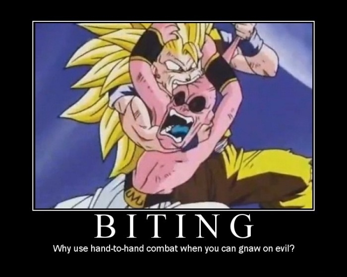 Just Goku being awesome