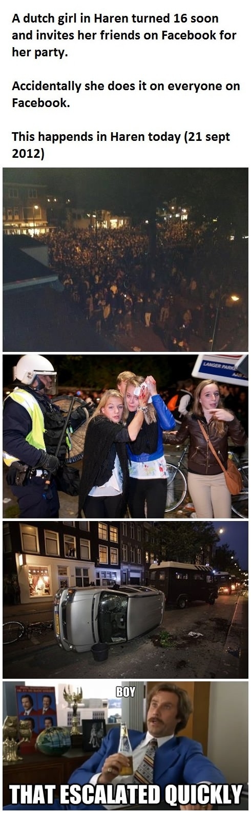 FB Party in the Netherlands