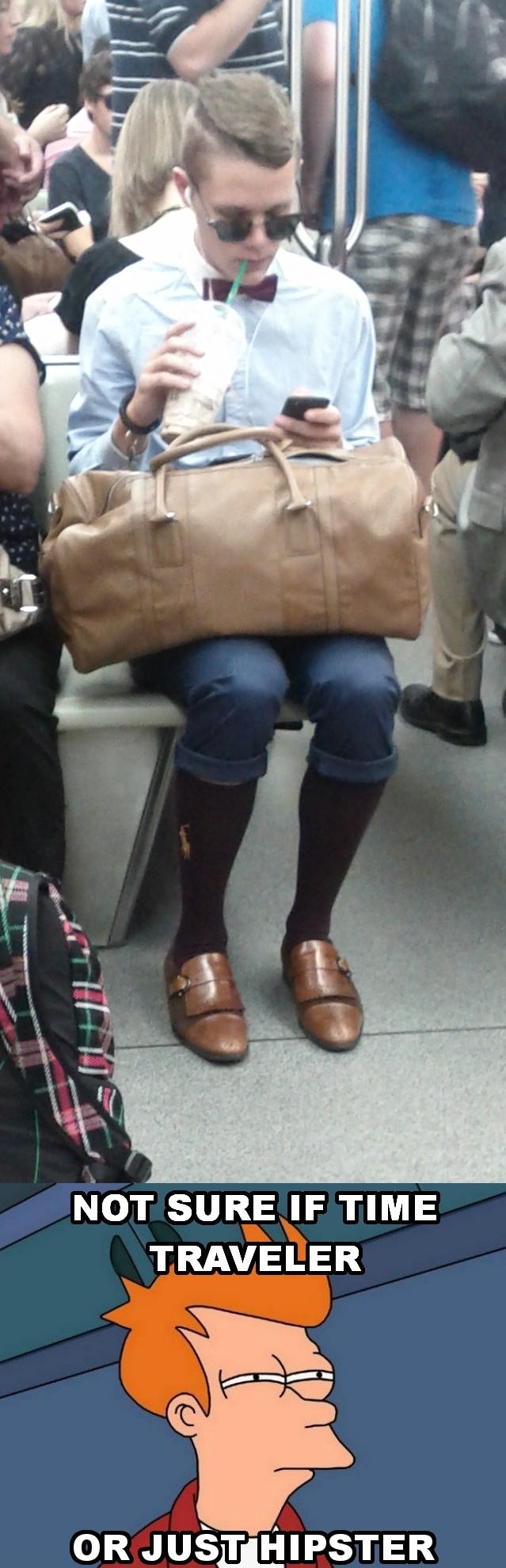 Time traveller or hipster?