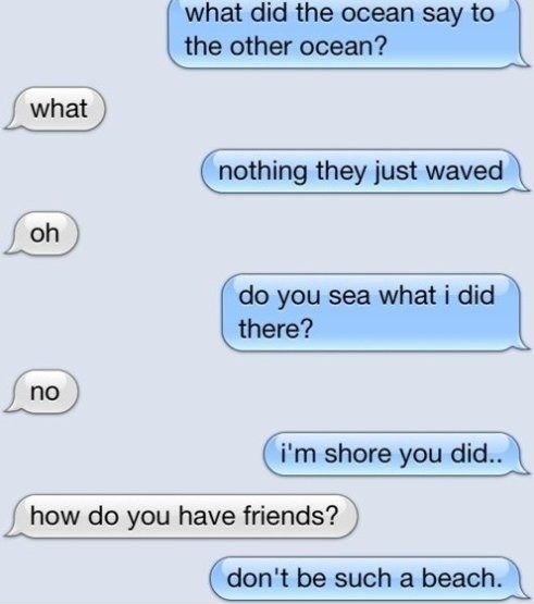 They just waved