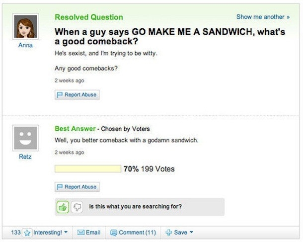 Comeback Sandwich