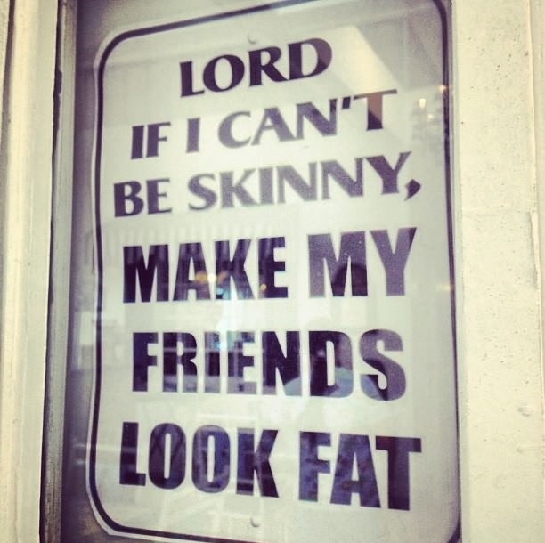 If I can't be skinny