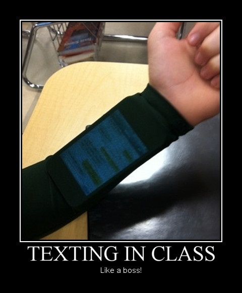 Texting In Class