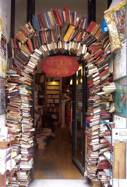 Entrance of a bookstore