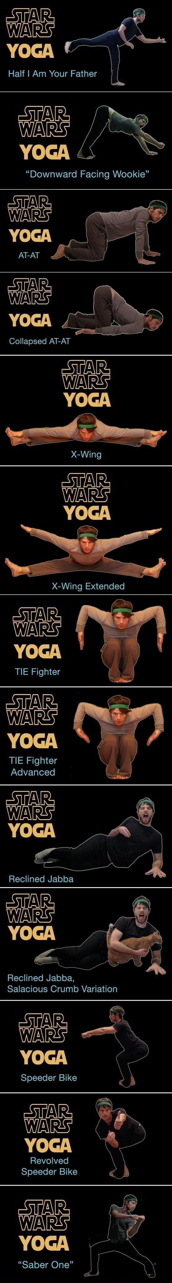 Star Wars yoga
