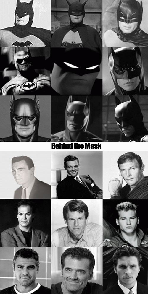Batman through the years