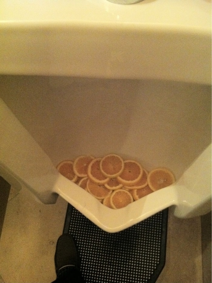 A urinal at a 5 star hotel