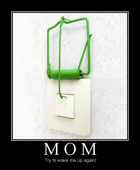 I dare you Mom