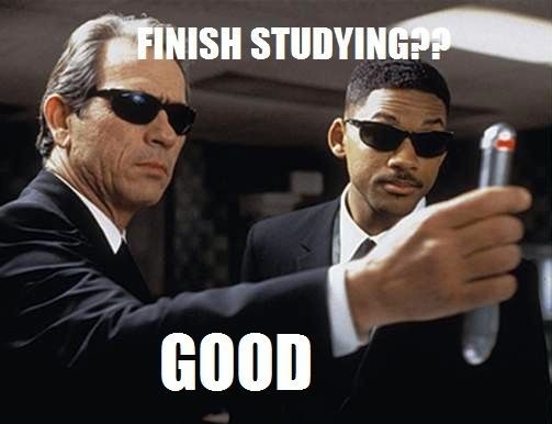 Every time I study hard