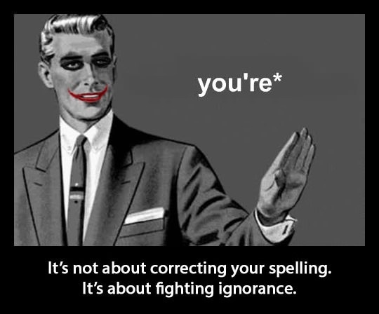 It's about sending a message