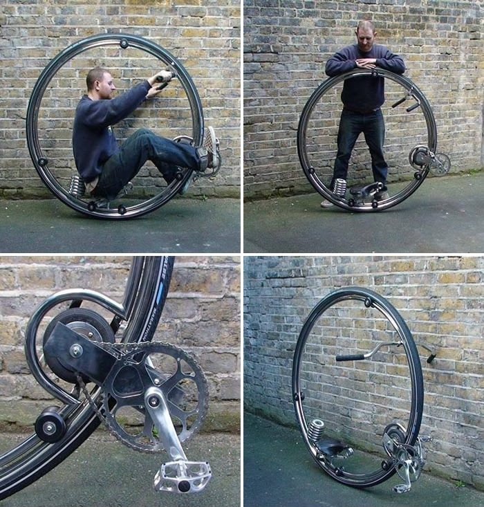 Monowheel cycle