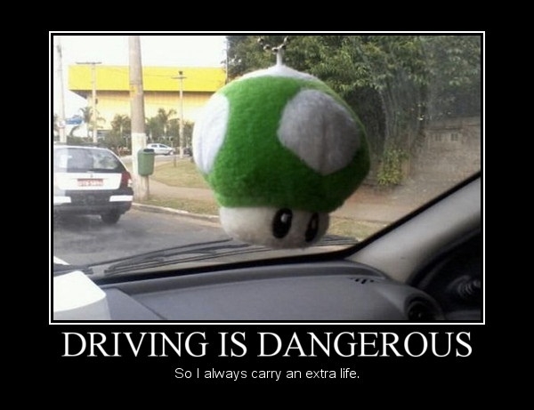 Driving is dangerous