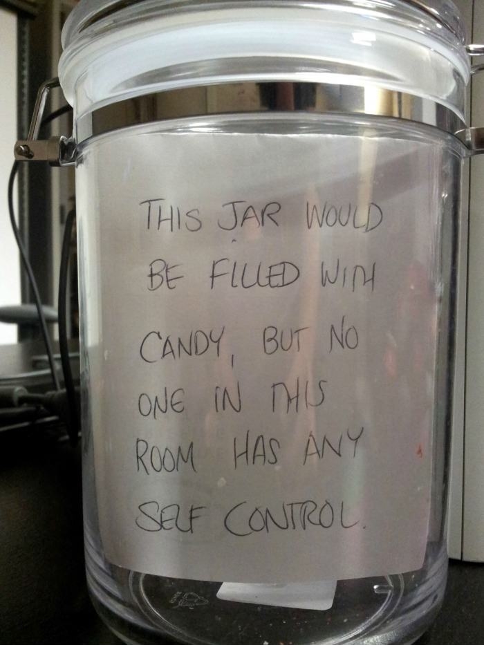 No self-control