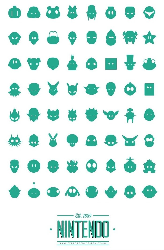 How many do you recognise?