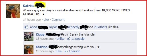 Attractive Triangle
