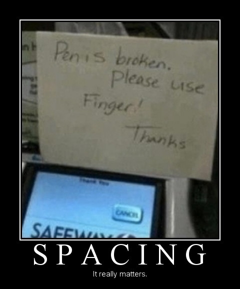 Spacing