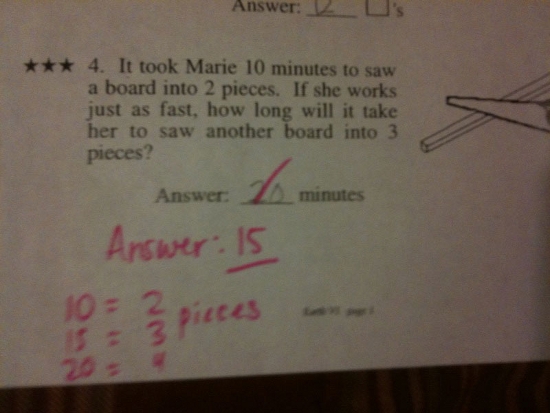 Math Teacher Fail