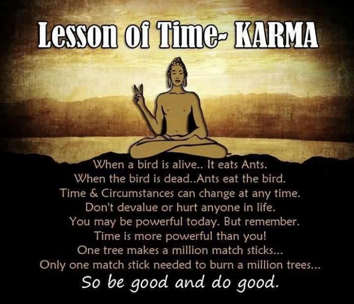 Karma, gotta love it