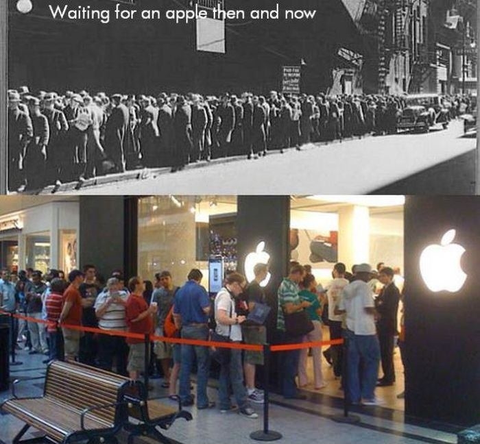 Waiting for an Apple