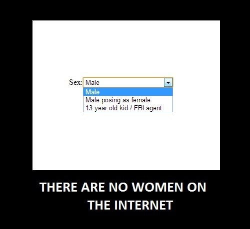 There are no women