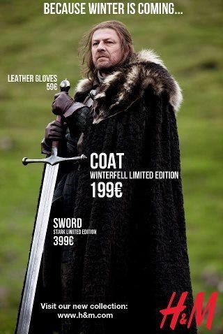 Because winter is coming