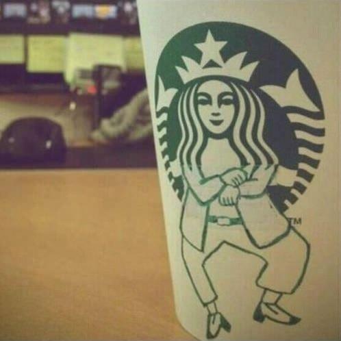Oppa Starbucks Style