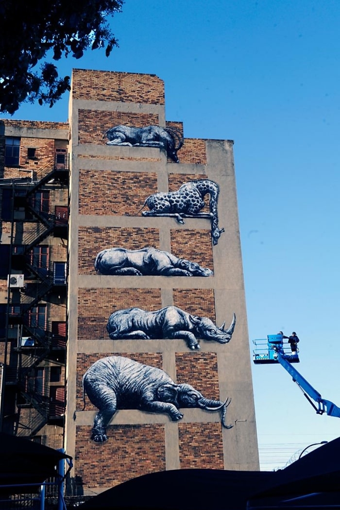 Street art in Johannesburg
