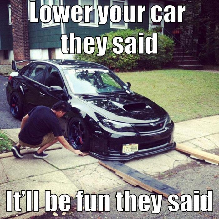 Lower your car