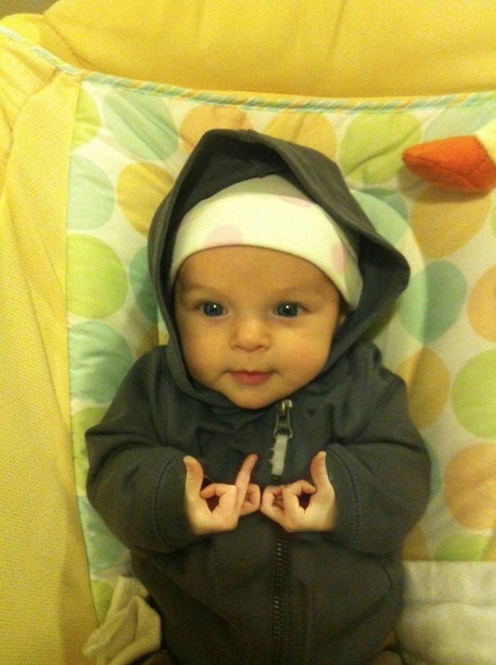 Gangster Baby Girl