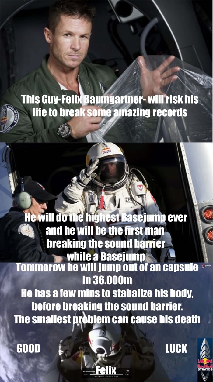 Good luck to him!