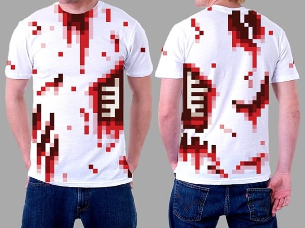 8-Bit Zombie Tee
