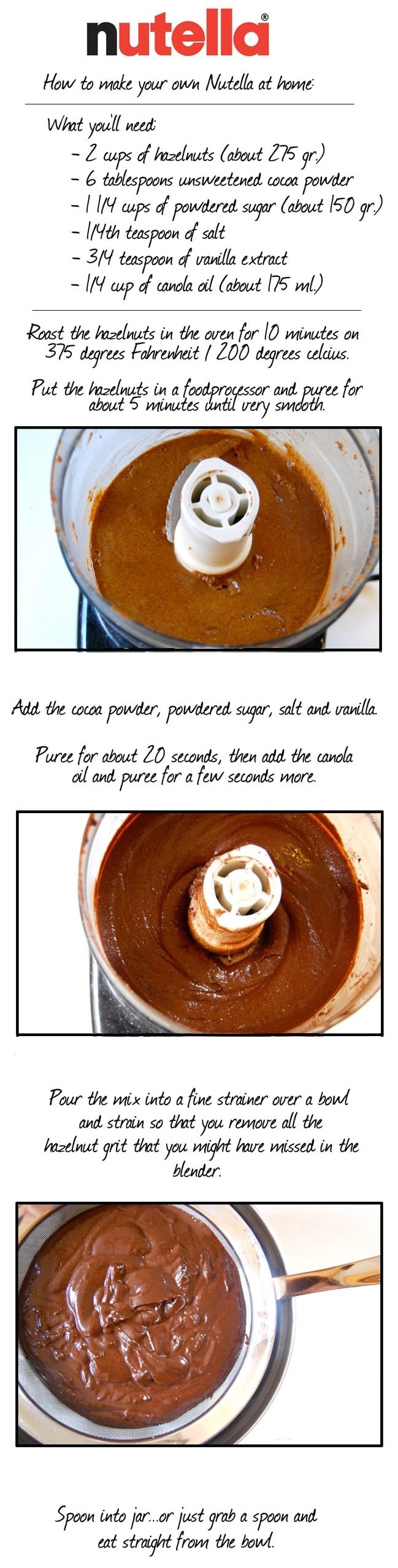 How to make Nutella