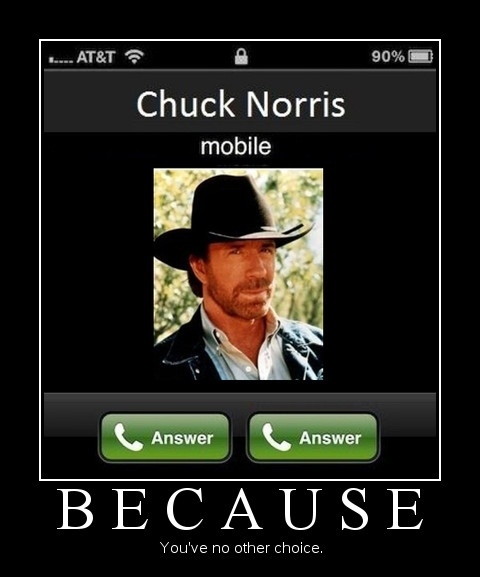 Chuck Norris Calling