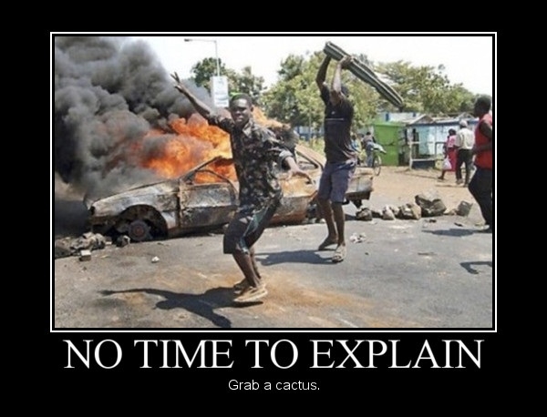 Not time to explain