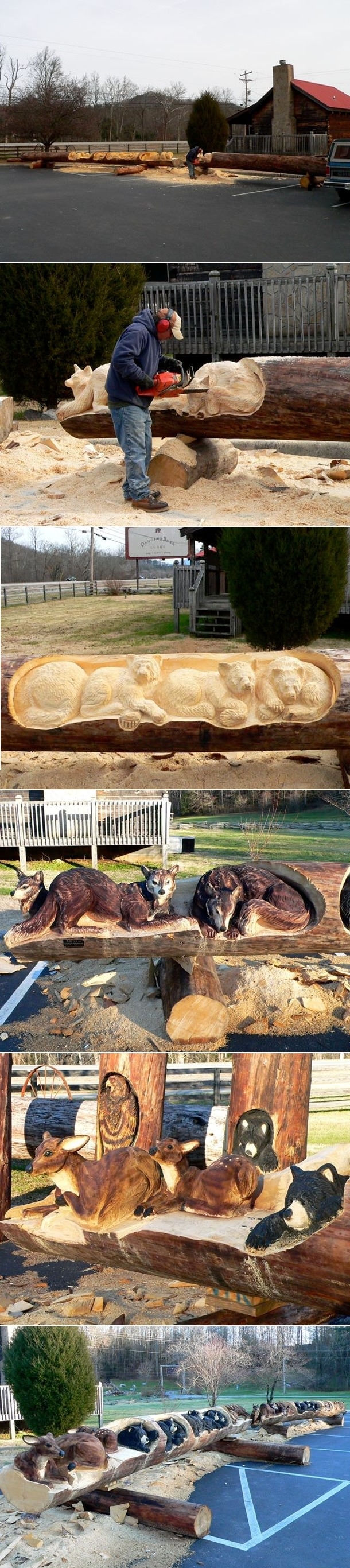 Art with a chainsaw