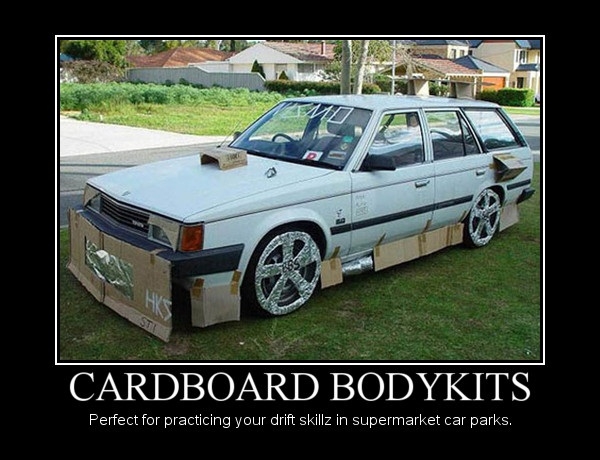 Cardboard Bodykits
