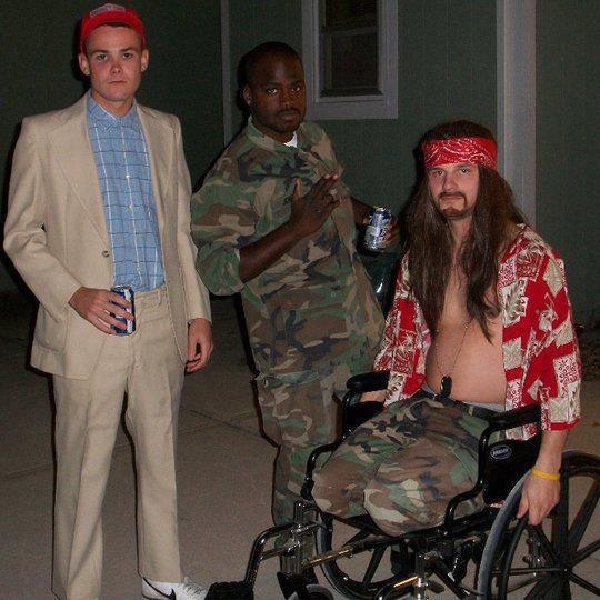 Forrest, Lt. Dan and Bubba