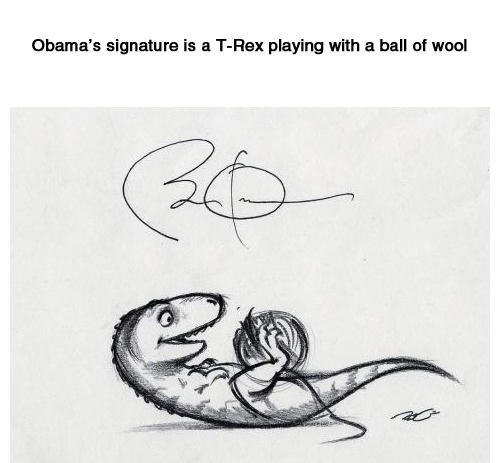 Obama's Signature