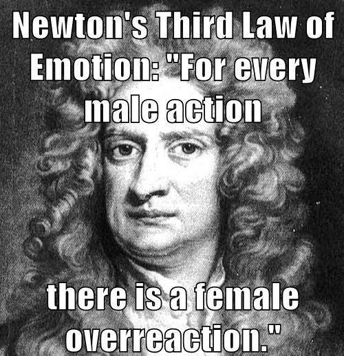 Newton's 3rd Law of Emotion