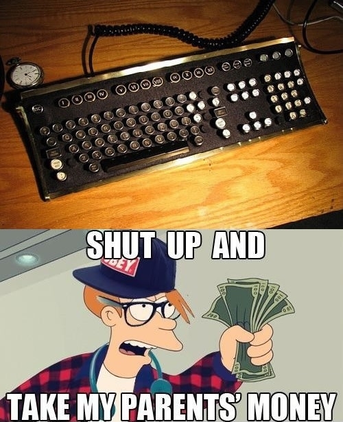 Hipster's Keyboard