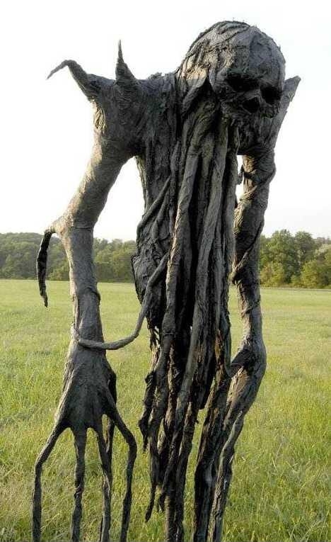 Scariest scarecrow ever!