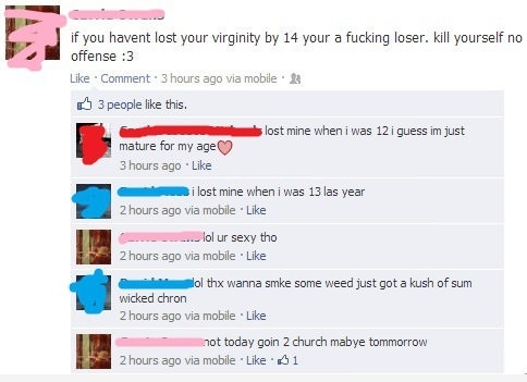 Oh, kids these days..