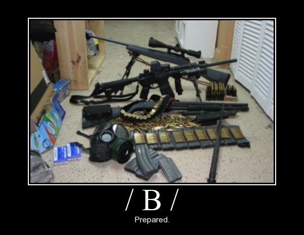 Be prepared